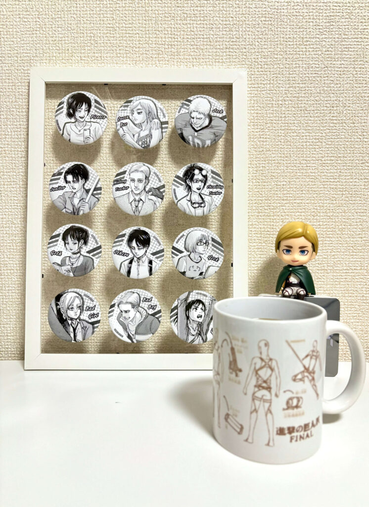 進撃のスクールカースト缶バッジ12種