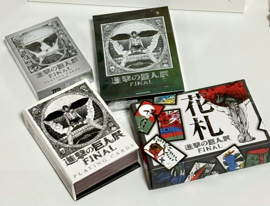 巨人展のカードゲーム類