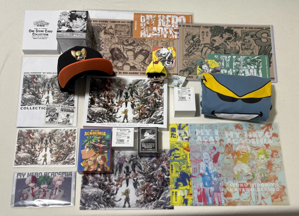 ヒロアカ原画展2025購入グッズ