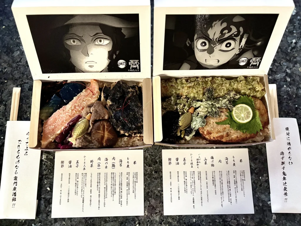 海苔弁いちのや×鬼滅の刃コラボ弁当。